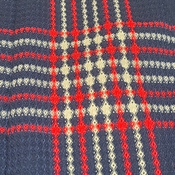 Halogen Navy & Red Plaid Jacquard A-Line Mini Skirt | Size 2P | Nordstrom - Picture 14 of 16